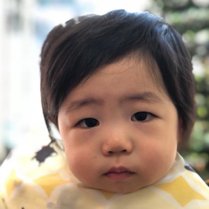 1歳3ヶ月 初めてのヘアカット✂️セルフカットに挑戦❗️ 赤ちゃん キッズカット 男の子