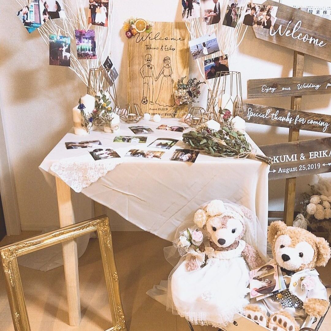 ウェルカムスペース ガーデンウエディング ウェルカムスペース セット グリーン ナチュラル ウェルカムボード 小物 ウェルカムボード cheers通販 15824465Creema クリーマ