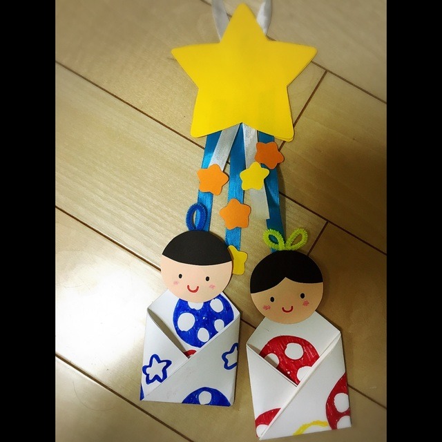 七夕製作！彦星と織姫の手作りアイディア