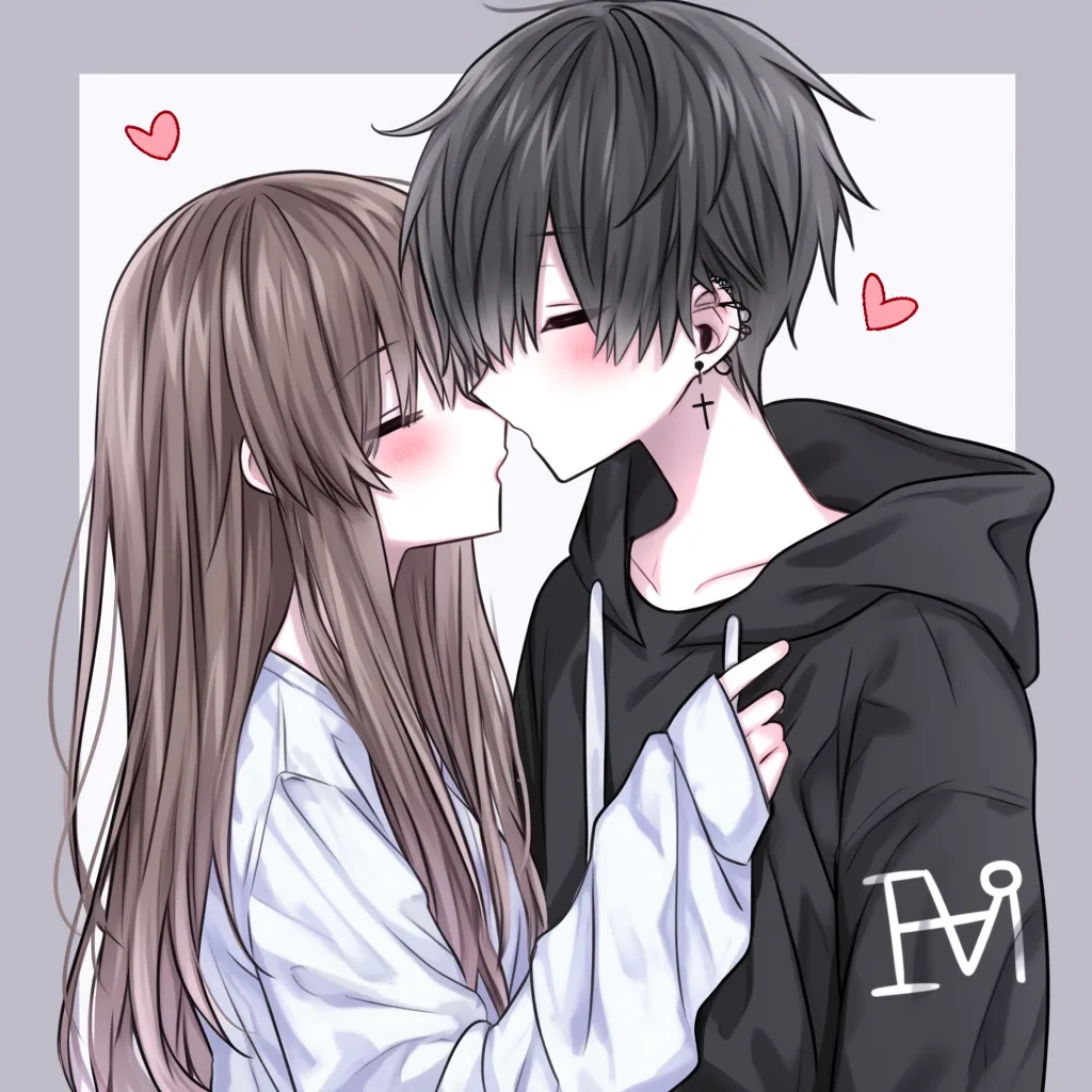 キスの描き方をイラスト解説！カップル絵や漫画のシーンにおすすめお絵かき図鑑