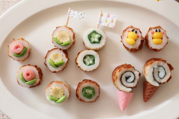 おかずは切るだけ簡単!子供が喜ぶかわいいお弁当かまぼこのある暮らし