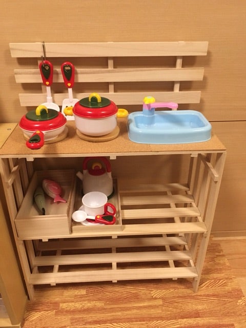 手作りおままごとキッチン。 : きらめきネイルＬｉｆｅ *ネイルサロンエクラ*