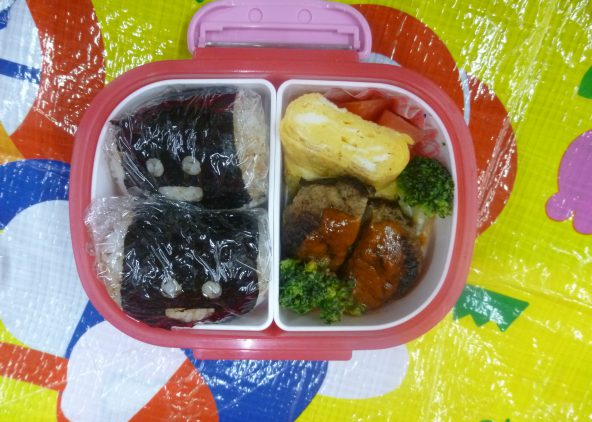 遠足の日のエビフライ弁当 : kana-kitchen