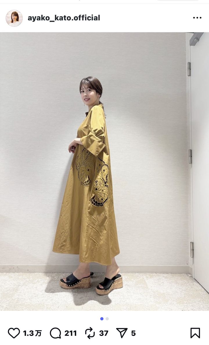 加藤綾子@ayako_kato.official• Instagram photos and videos