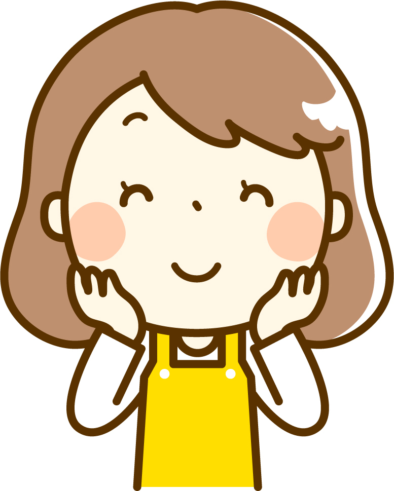 母の日のイラスト「お母さんとカーネーション」: ゆるかわいい無料イラスト素材集