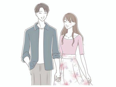 全部で7通り！ 「手のつなぎ方」が教えてくれる2人の関係