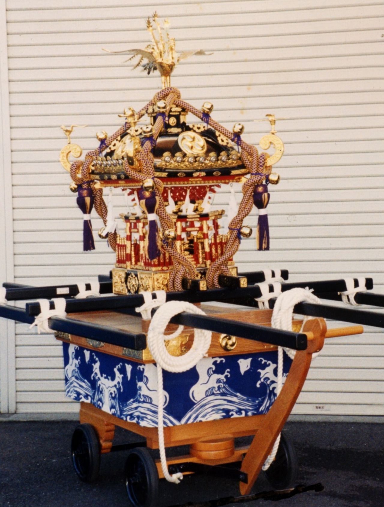 こども神輿の台車を作製しました☆ 大棟工藝 オーダー家具 手作り 木工製品 明石駅株式会社大棟工藝のニュースまいぷれ 明石市