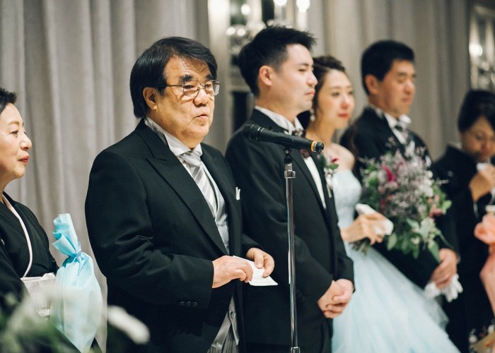 結婚式 新郎新婦の父による挨拶 父親謝辞 の基本例文集！結婚ラジオ結婚スタイルマガジン