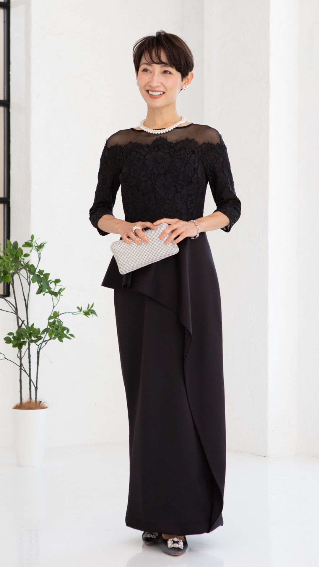 50代母親 結婚式・洋装の髪型マナー＆ドレスに合うヘアスタイル集 - IKINAイキナ