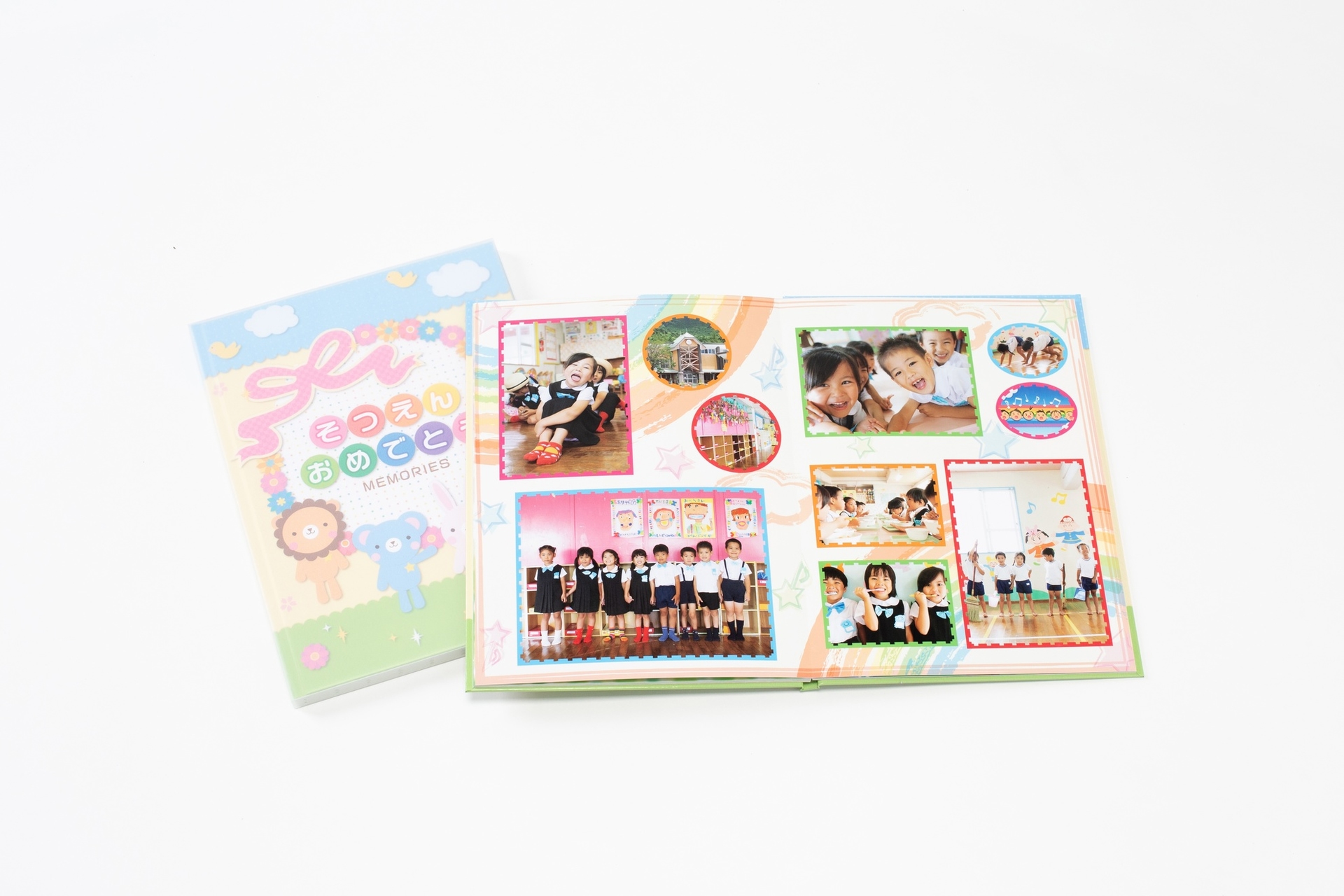 幼稚園の先生に感謝の気持ちを伝えよう！子供と作る卒園アルバム 手作りアルバムアルバムキッチン