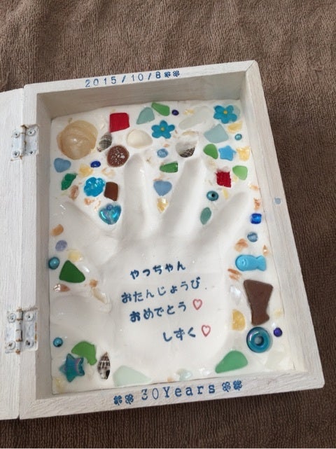 楽天市場 ねんどでつくる メモリアル手形アート 軽量粘土付き記念制作・プレゼントネコポス対応2個まで: 手作り工房遊