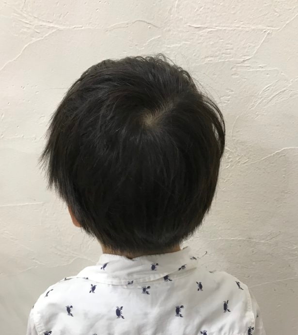 KIDS ソフトモヒカン レザーライン - 埼玉県坂戸市にっさい花みず木 ファインヘアーのブログ