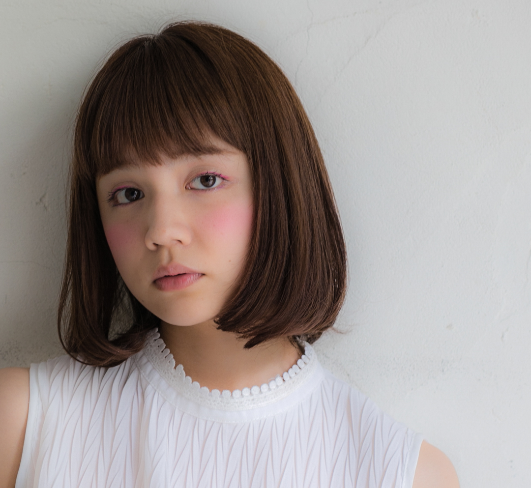 キュートボブ♫yiisイースつくば市花畑の美容室 髪質改善 インカラミ 丁寧なカット キッズカット