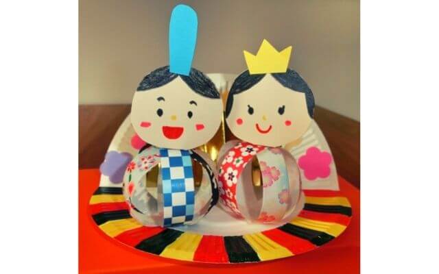 ひな祭り製作！！ぽかぽか森の小さなおうち