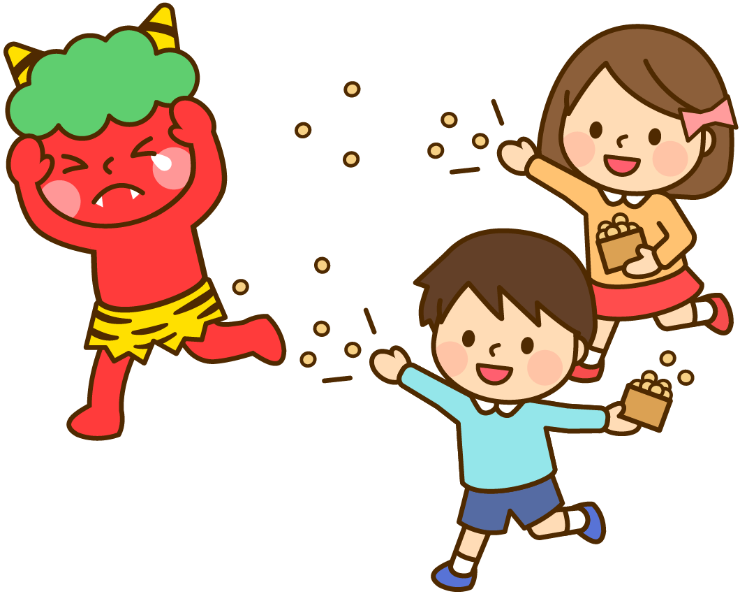 節分豆まき - ひまわり保育園おきなわ公式ホームページ