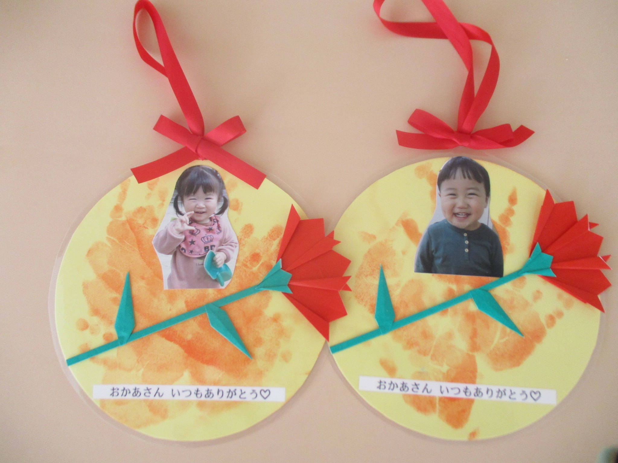 母の日に贈る手作りメッセージカード💌