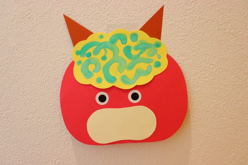 2月壁面飾り ⭐︎節分 ⭐︎鬼の壁面 切り絵 ちょき✂︎ぺた 通販 17068155Creema クリーマ