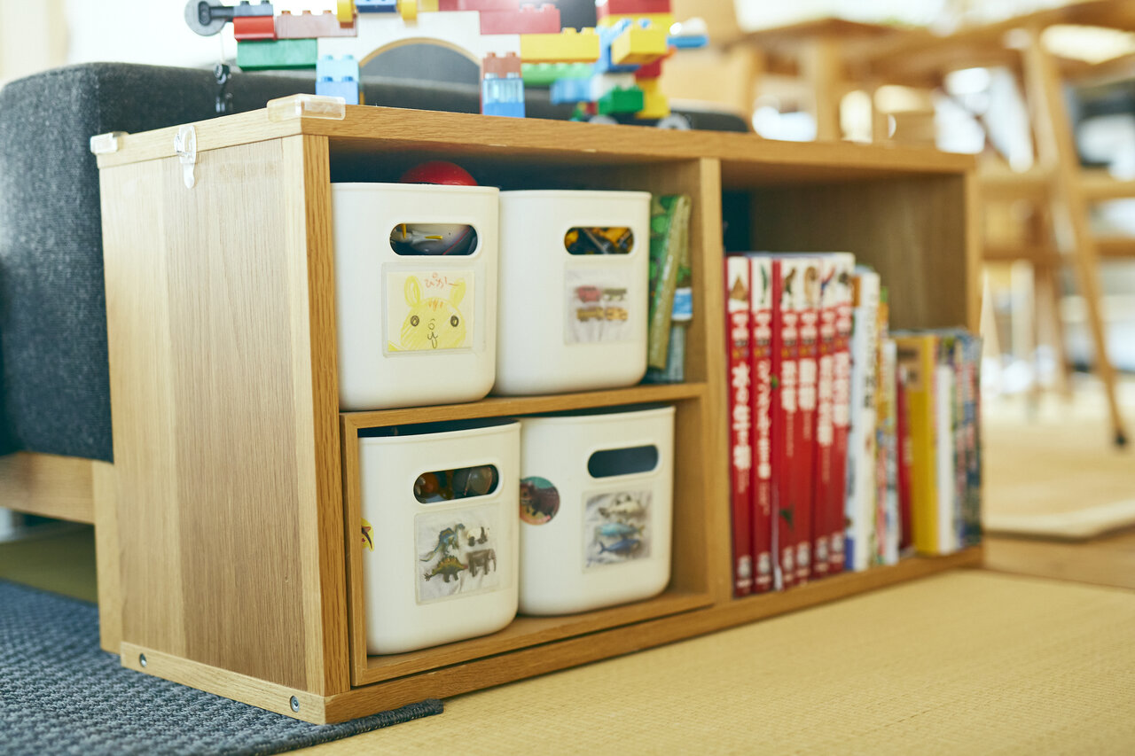 ポイント5倍 ブロック収納ボックス L 4個セット 大 収納ケース スタッキング フタ付き プラスチック 小物収納 おもちゃ箱 片付けボックスおしゃれ 子供 整理 積み重ね ケース おもちゃ 収納BOX 頑丈 ロック バックル キッズ ベビー 霜山小物専科しもやま楽天市場店