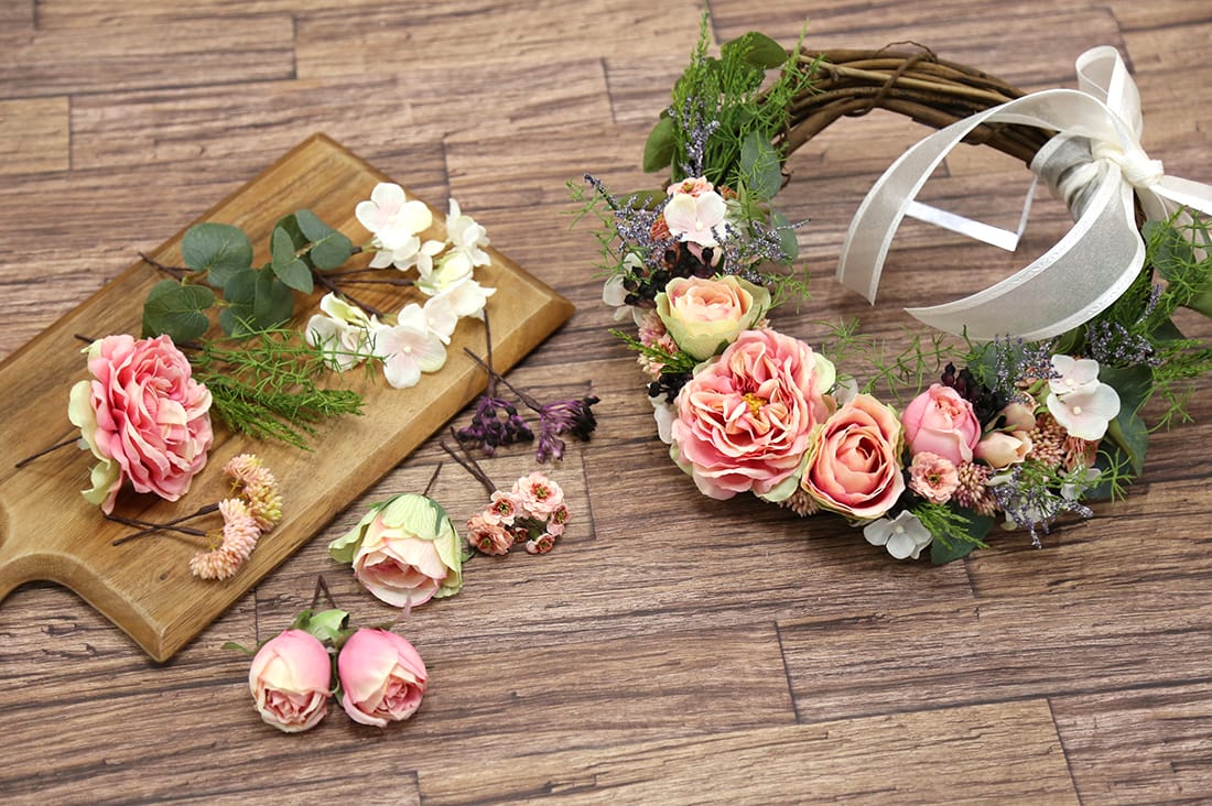 リースブーケは母と手作りしたドライ- 結婚式準備レポ みんなのウェディング