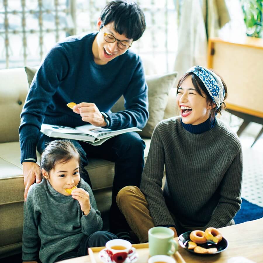 親子で着ているの見せて下さい。無印良品を取り入た親子コーディネートキナリノ