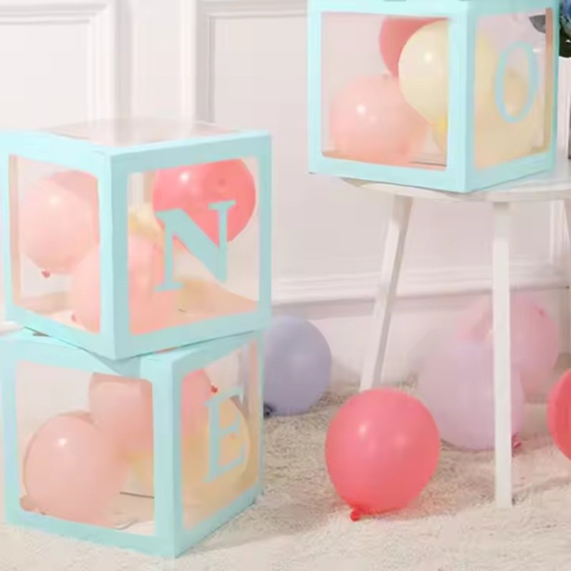 4個入り 凸凹セット ト バルーンボックス レター baby 1歳の誕生日シャワー ブライダルプロポーズ - Temu Japan