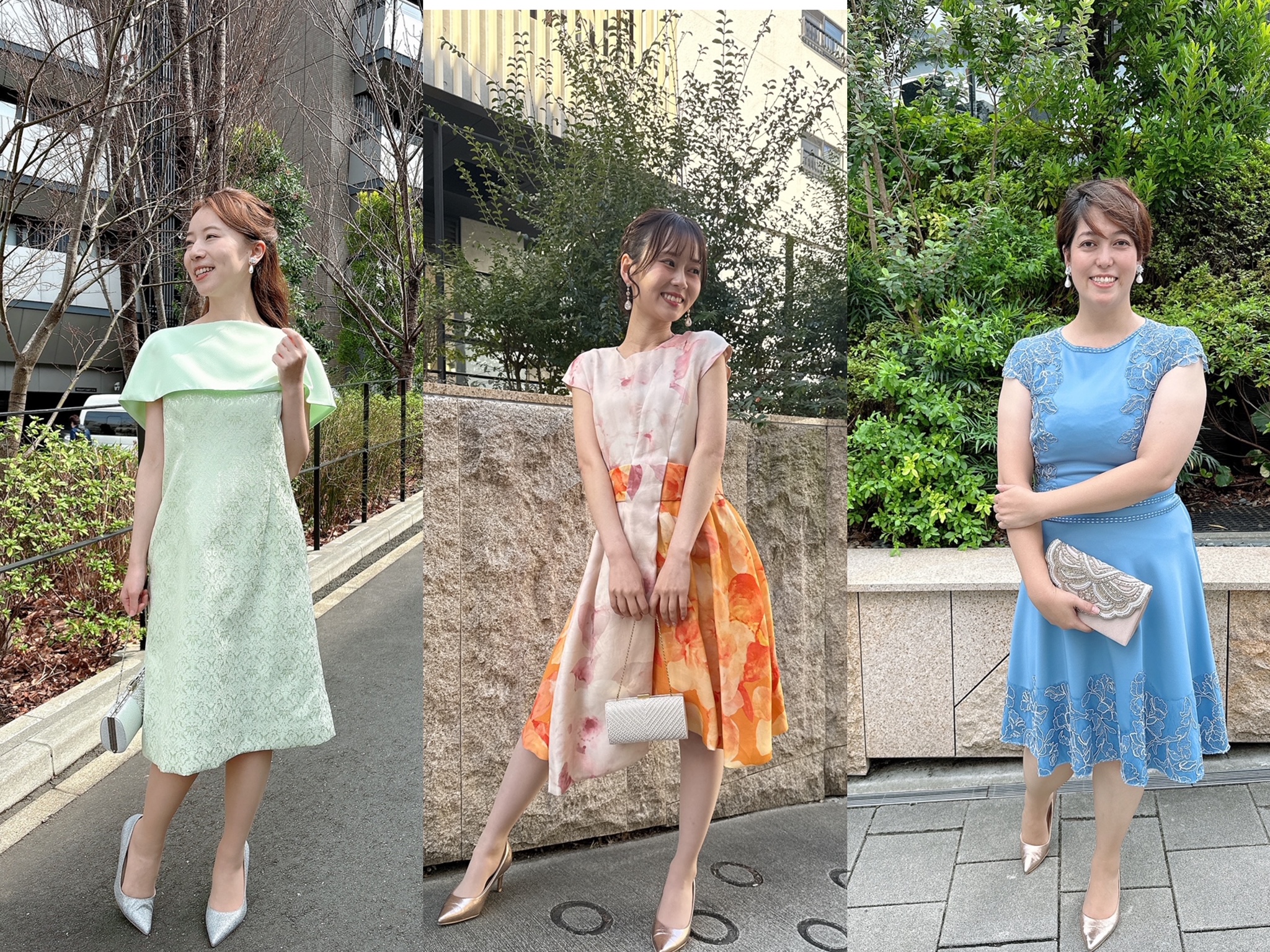 40サイズ ペプラムロングスリーブパールドレス YOKO CHAN ヨーコチャン のレンタル結婚式・2次会・パーティ・お呼ばれ の高級ブランドドレス・ワンピースのレンタルならShareris シェアリス