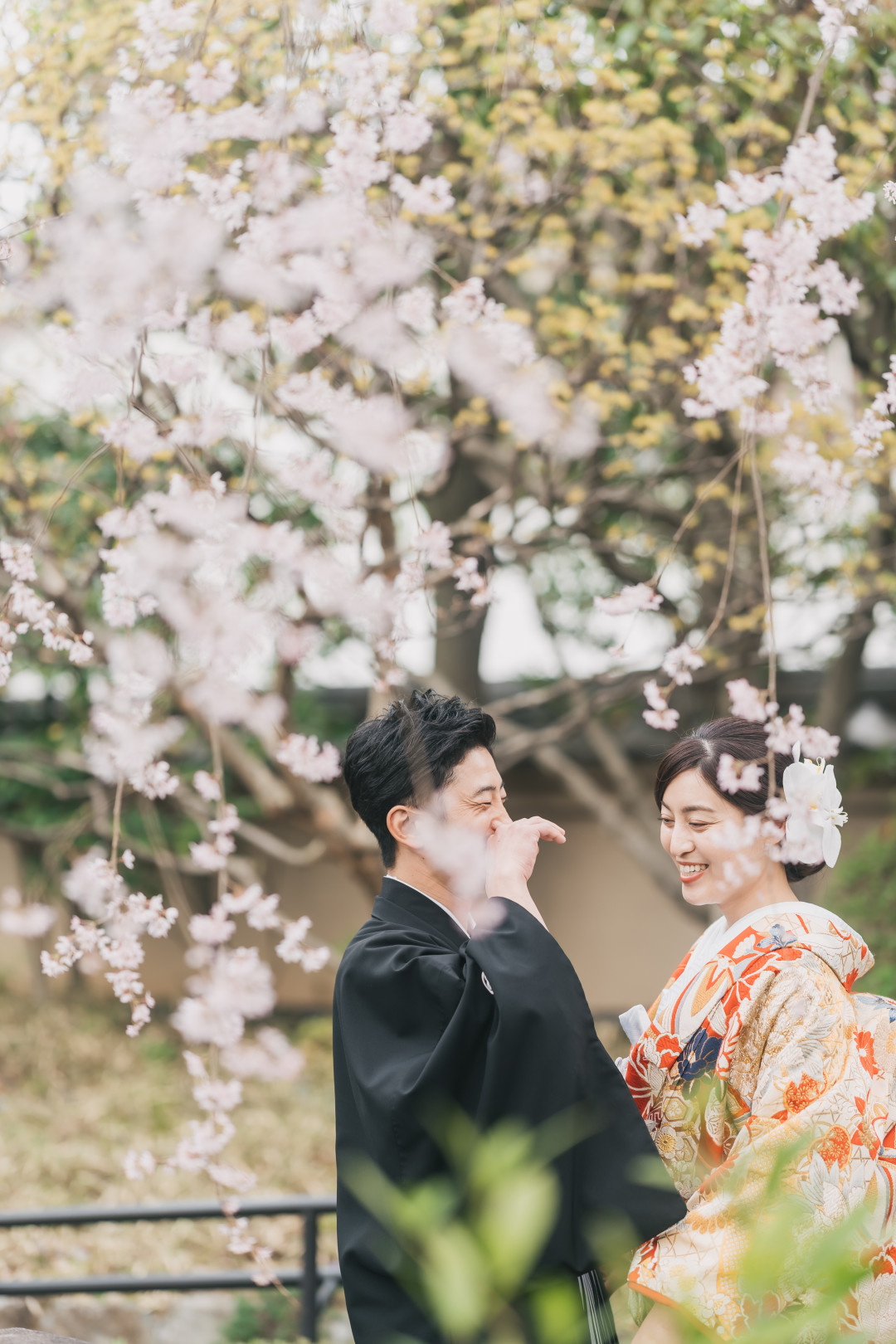 華雅苑にて和装前撮り＊目白庭園で色打掛＆白無垢で楽しい撮影！美花嫁図鑑 farny ファーニー お洒落で可愛い花嫁レポが満載！byプラコレ