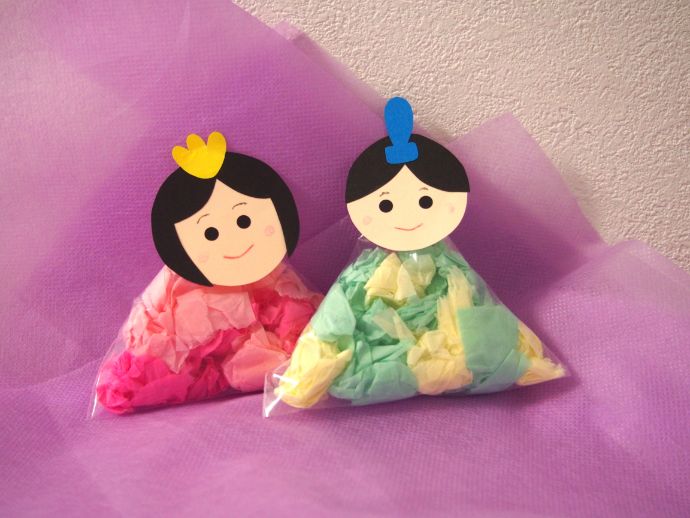 ひな祭りの保育製作 プリンカップで作るひな人形の作り方ほいくびより