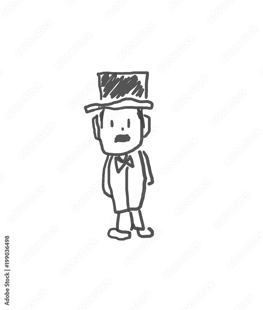 おじいちゃんのゆるいイラスト 描き方TikTok