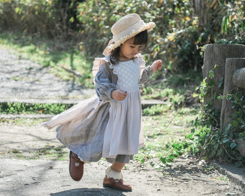 オリジナル型紙 バックリボンフリルエプロンの作り方縫いナビ