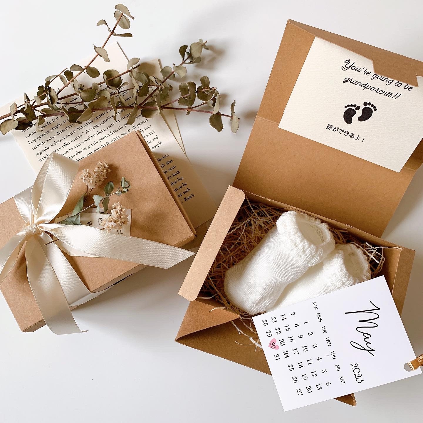 妊娠報告サプライズ クッキーボックス – 10mois 公式オンラインショップ