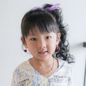 こどもの髪型 ナチュラルミディアムチョキ友こども専門美容室チョッキンズキッズサロンCHOKKIN'S