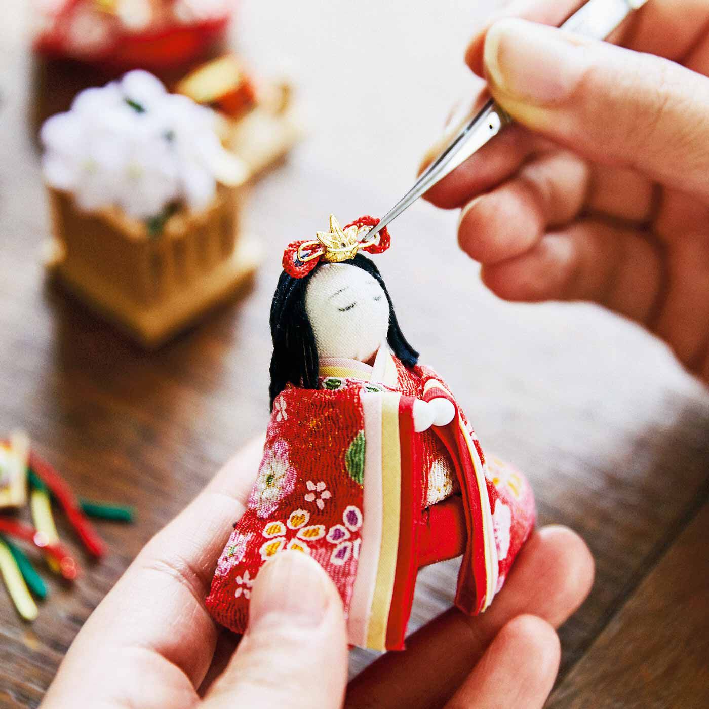 フェリシモ 雛人形キット