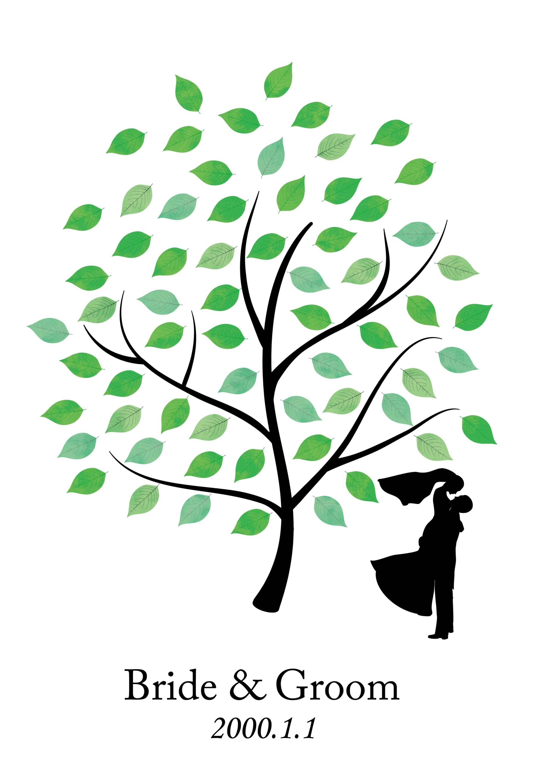 紙の質感が選べる正方形ウェディングツリー uraraka ブラウンウェルカムボード Karentowany 通販2088440Creema クリーマ