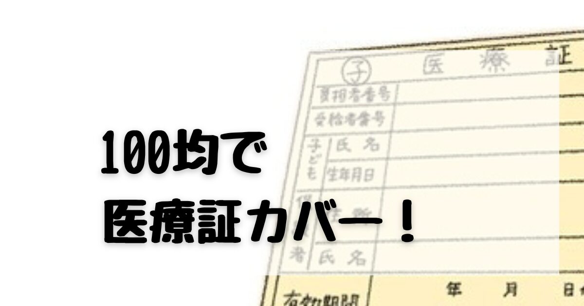子供医療証を守るアイディア！100均のケースで安心