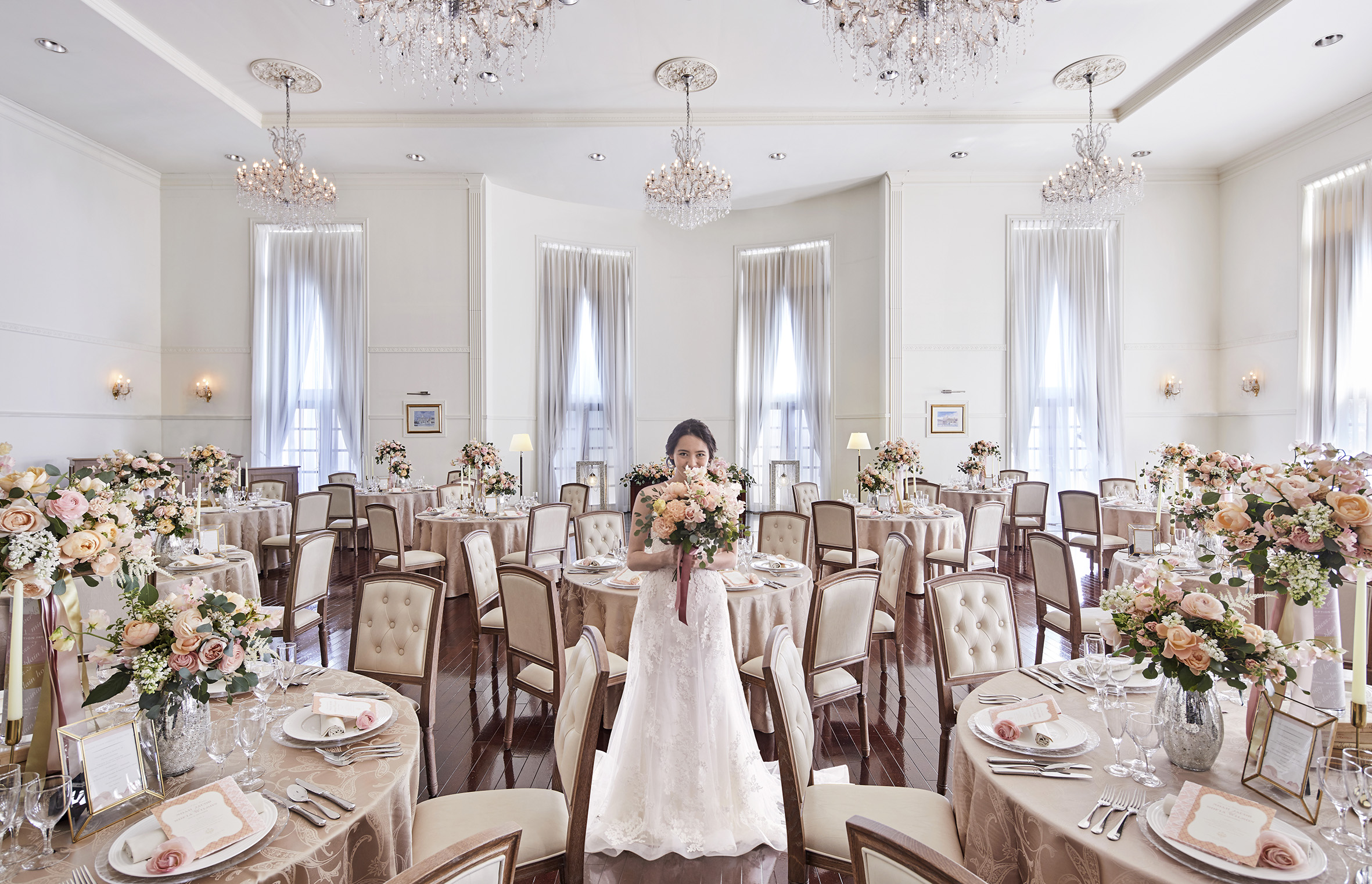 The Okura TokyoThe OkuraTokyo シック＆ナチュラルをテーマに気品溢れる空間と至福の料理で感動のサプライズパーティをホテルウエディング お洒落花嫁に選ばれるホテル 結婚式サイト