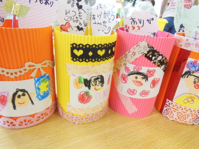 父の日のプレゼント製作＊年長組 - mikokoroblogのブログ