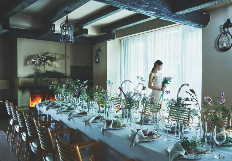 ウェルカムスペース ⁡ アンティークの家具と装花の中に ウェルカムボードをひとつ ⁡ それだけでおふたりらしい空間を 演出していただけます ⁡ ⁡ ⁡flairge桜坂フレアージュ桜坂福岡結婚式福岡花嫁フレアージュ花嫁 ⁡ウエディング結婚式結婚式準備プレ