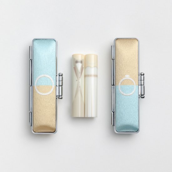 おそろいんかん夫婦むすび 朱色×瑠璃紺sinju シンジュ のプレゼント・ギフト通販TANP タンプ