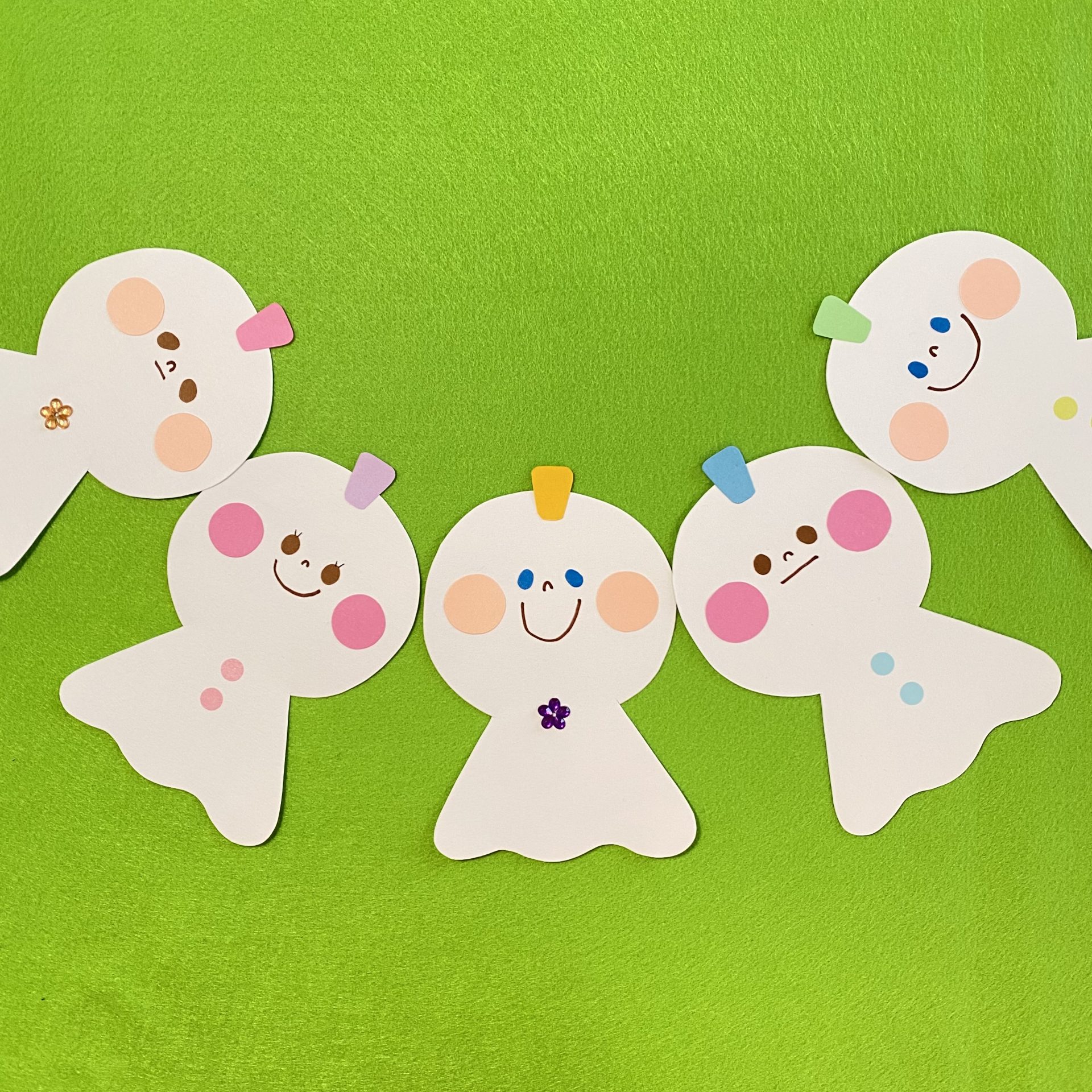 簡単 てるてる坊主の作り方✨ 気分も晴れる🌈 100均アレンジDIY