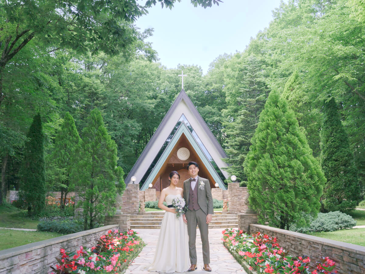 チャペル撮影プラン大阪店結婚写真・フォトウェディング専門店フォトメゾンエクラン ecrin