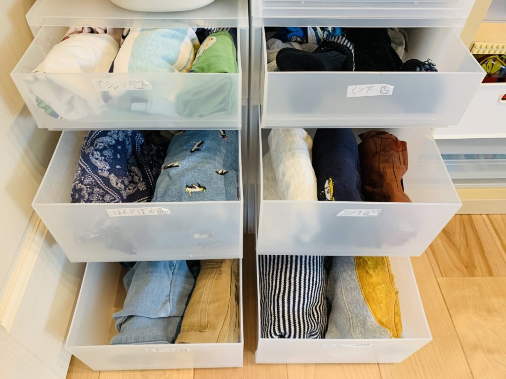 子供服をきれいに収納するコツ4つ衣替えの時期こそ収納を見直すチャンス