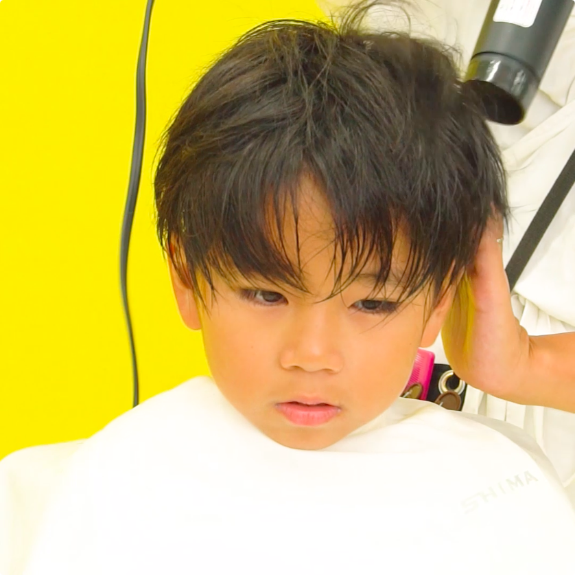 マッシュ可愛いマッシュルームマッシュルームカットきのこヘア男の子髪型２歳幼稚園準備七五三キッズカットチョッキンズ子どもの髪型