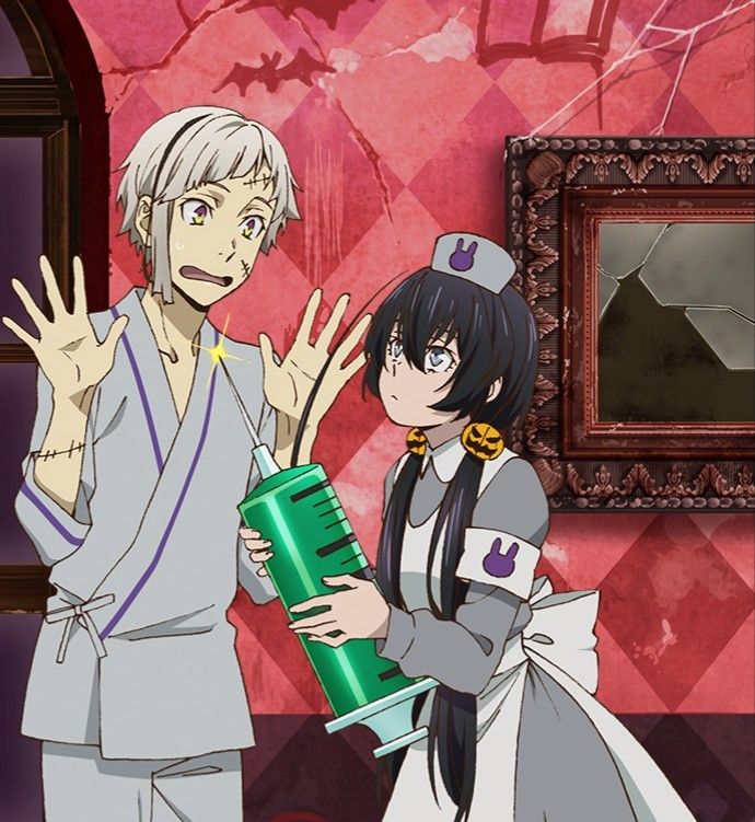 泉鏡花初登場 文豪ストレイドッグス ８話 から英語の勉強だるまの冒険