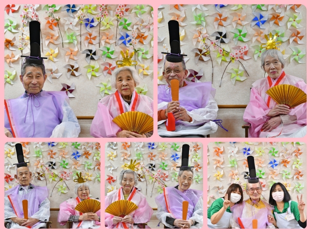 お雛様になってみませんか - 奈良県奈良市の有料老人ホーム・サービス付き高齢者向け住宅 スーパー・コートプレミアム奈良・学園前