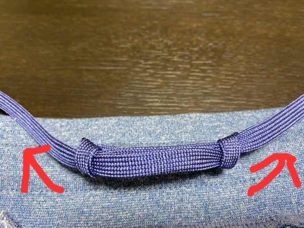 パンツのドローコードの結び方を紹介。かんたんロープワークを暮らしに取り入れよう