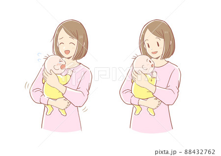 親子抱っこセット - CLIP STUDIO ASSETS