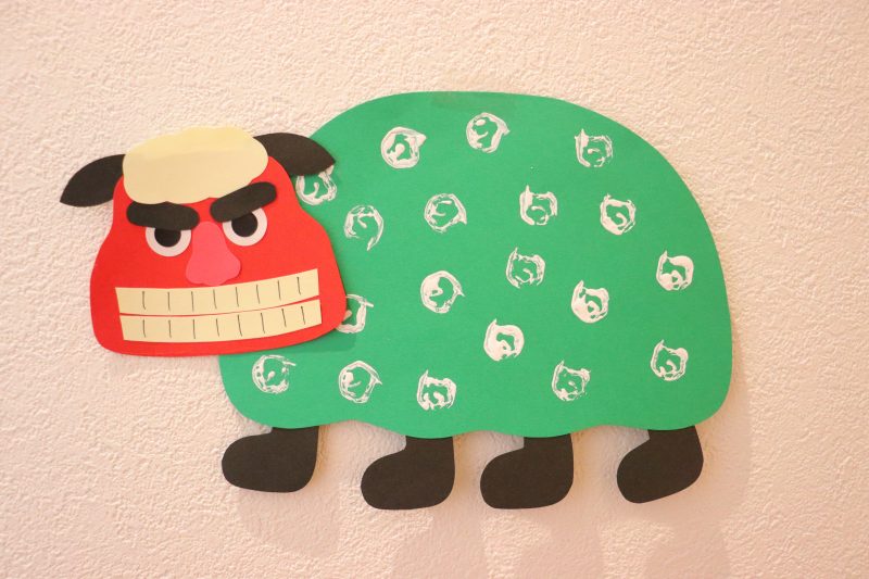 1月の製作にじいろ保育園ブログ