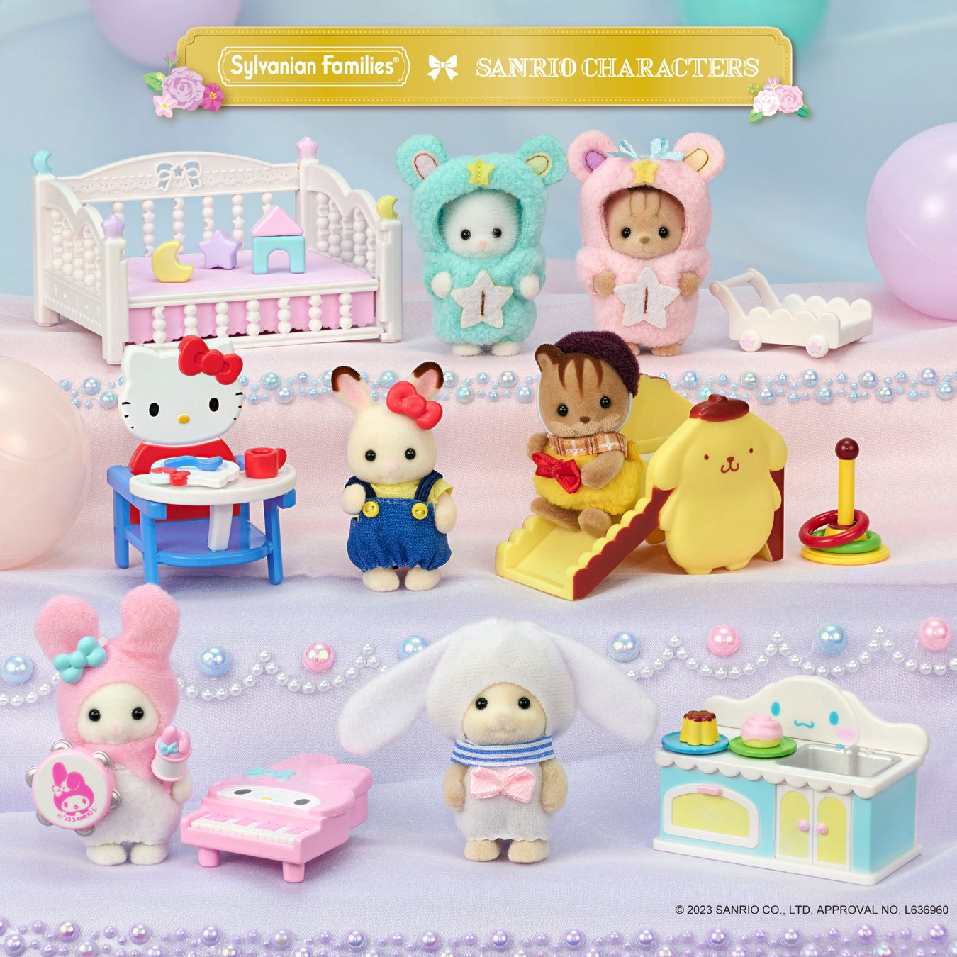 エポック社 ﾖｳｾｲﾉﾓﾘﾉﾌｼｷﾞﾅｱｶﾁﾔﾝｾﾂﾄF44 シルバニアファミリー F-44 妖精の森のふしぎな赤ちゃんセット エディオン公式通販