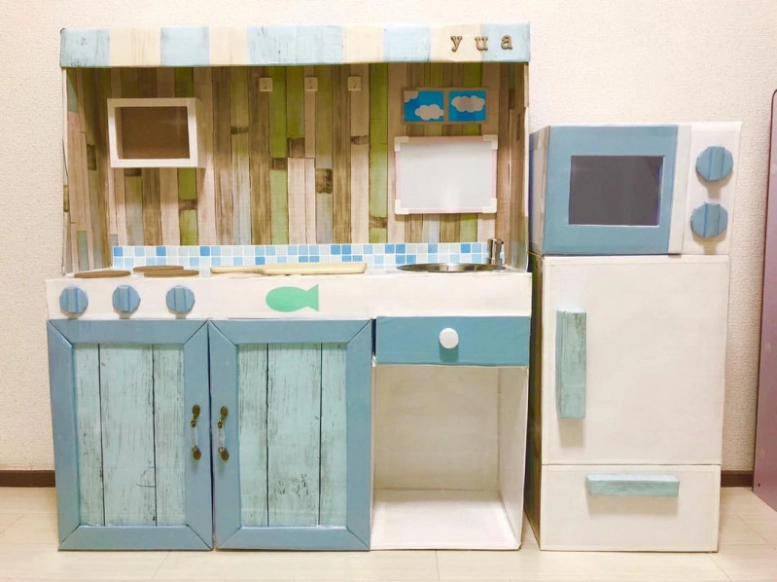 セリア ままごと冷蔵庫DIYのインテリア・手作りの実例RoomClip ルームクリップ